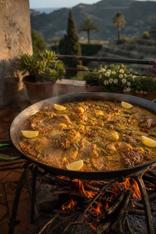 Paella valenciana